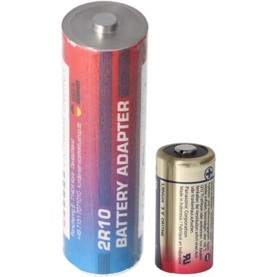 AccuCell Batteriadapter für 2R10 Duplex Stabbatterie - 3V, 1600mAh AccuCell Batteriadapter für 2R10 Duplex Stabbatterie - 3V, 1600mAh