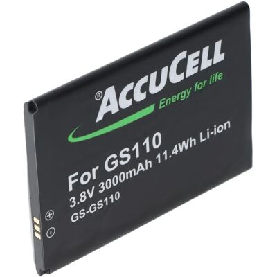 AccuCell GS110 Smartphone Akku - 3,8V 3000mAh Li-Ion AccuCell GS110 Smartphone Akku - 3,8V 3000mAh Li-Ion