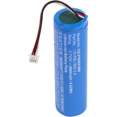 AccuCell Batterij voor Philips Babyfoon - 3.7V 2600mAh - Vervanging Philips 1S1PBL1865-2.6 AccuCell Batterij voor Philips Babyfoon - 3.7V 2600mAh - Vervanging Philips 1S1PBL1865-2.6