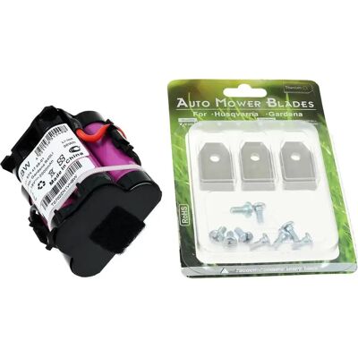 AccuCell R40Li/R45Li/R70Li Grüne 18V Akku - Rasenmäherroboter AccuCell R40Li/R45Li/R70Li Grüne 18V Akku - Rasenmäherroboter