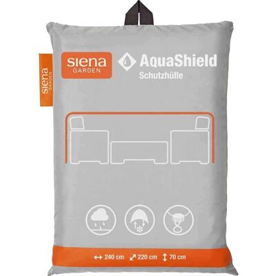 SIENA GARDEN AquaShield Cubierta para Muebles de Jardín - Gris SIENA GARDEN AquaShield Cubierta para Muebles de Jardín - Gris