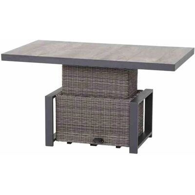 Siena Garden - Lifttisch 130 cm - Aluminium - Gartentisch Siena Garden - Lifttisch 130 cm - Aluminium - Gartentisch