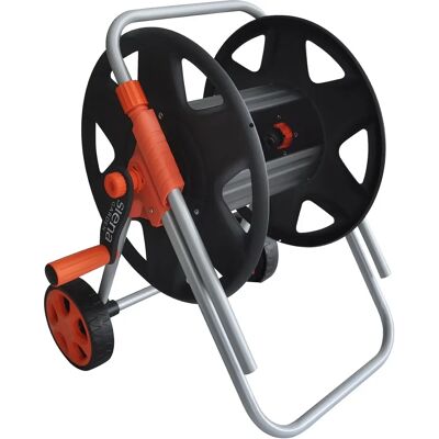 Siena Garden WHT2160 Tuinslanghaspel - Staal, 6m-35m, Zwart/oranje Siena Garden WHT2160 Tuinslanghaspel - Staal, 6m-35m, Zwart/oranje