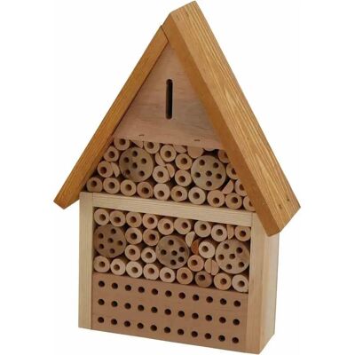 Hôtel à insectes Siena Garden - Maison pour abeilles et papillons, 26x38x9cm - Publicité Hôtel à insectes Siena Garden - Maison pour abeilles et papillons, 26x38x9cm - Publicité