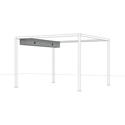 Housse de pergola Libera SIENA GARDEN - Polyester ventilé - Grise - Publicité Housse de pergola Libera SIENA GARDEN - Polyester ventilé - Grise - Publicité
