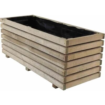 Siena Garden Ella N06590 Svart Planteringslåda - Planter Box Siena Garden Ella N06590 Svart Planteringslåda - Planter Box