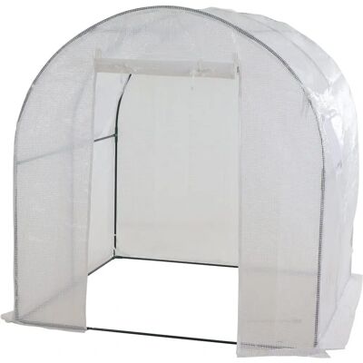 Siena Garden XL Kas - Weerbestendig, 180x180x197 cm, Wit Siena Garden XL Kas - Weerbestendig, 180x180x197 cm, Wit
