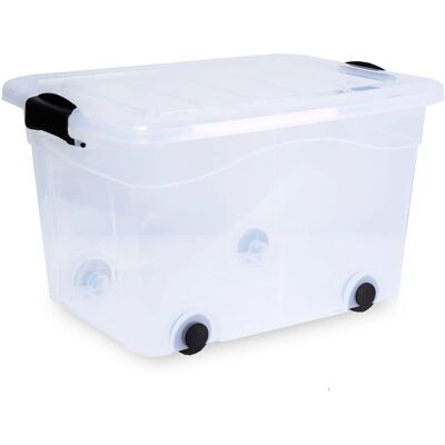 Siena Home Anzio Stapelbare Aufbewahrungsbox - 20L Transparent Siena Home Anzio Stapelbare Aufbewahrungsbox - 20L Transparent