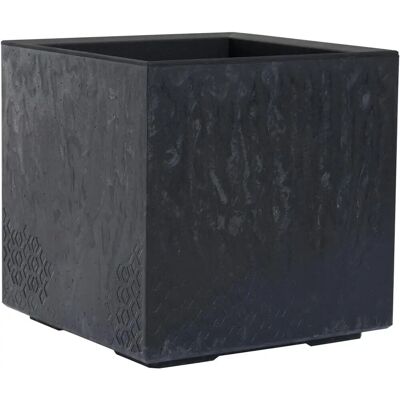 Siena Garden Faro Stone LA935-70 Pflanzkasten - Polypropylen, Schwarz Siena Garden Faro Stone LA935-70 Pflanzkasten - Polypropylen, Schwarz