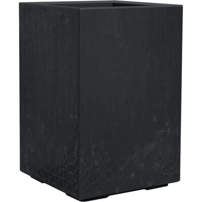 Siena Garden Faro Stein Pflanzkasten - Planter Box - Schwarz Siena Garden Faro Stein Pflanzkasten - Planter Box - Schwarz