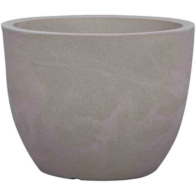 Siena Garden Bristol Pflanzgefäß - Rotationsgefertigt, Taupe, 40cm Siena Garden Bristol Pflanzgefäß - Rotationsgefertigt, Taupe, 40cm