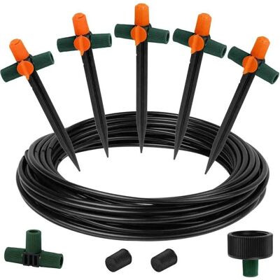 SIENA GARDEN Bewässeringssysteem - Slang 10m - zwart - Tuin SIENA GARDEN Bewässeringssysteem - Slang 10m - zwart - Tuin