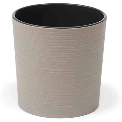 Voss Garden Eco Lens Vaso - Grigio - 30cm Voss Garden Eco Lens Vaso - Grigio - 30cm