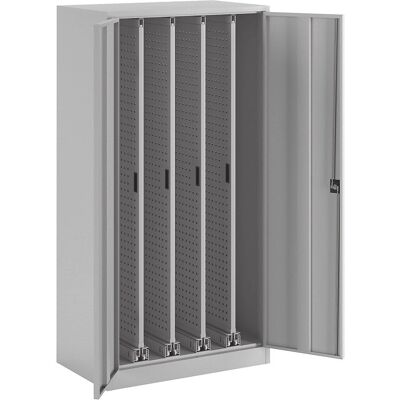 Pavoy Vertikaler Schrank - 4 Schubladen, Hellgrau, RAL 7035 Pavoy Vertikaler Schrank - 4 Schubladen, Hellgrau, RAL 7035