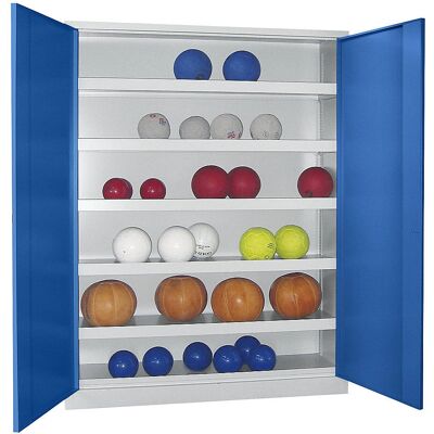 Pavoy Stahlschrank - 1950mm Hoch, 1500mm Breit, Grau/Blau Pavoy Stahlschrank - 1950mm Hoch, 1500mm Breit, Grau/Blau
