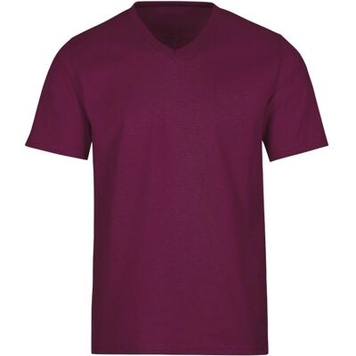TRIGEMA Deluxe Katoen V-Hemd - T-Shirt TRIGEMA Deluxe Katoen V-Hemd - T-Shirt