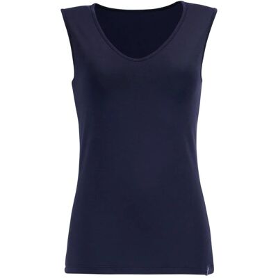 TRIGEMA Trägershirt aus Viskose - Basic, Navy, XXXL TRIGEMA Trägershirt aus Viskose - Basic, Navy, XXXL