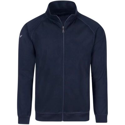 TRIGEMA Raglanjacke 4XL Blau - Jacke TRIGEMA Raglanjacke 4XL Blau - Jacke