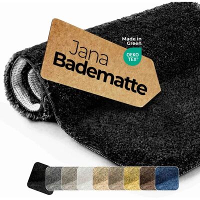 etérea Jana Schwarzer Badteppich - Badteppich etérea Jana Schwarzer Badteppich - Badteppich