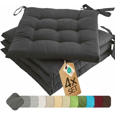 etérea - Basic - Anthrazit - 40x40 cm - Seat Cushion etérea - Basic - Anthrazit - 40x40 cm - Seat Cushion