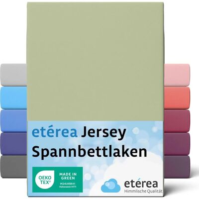 etérea Komfort Jersey Spannbettlaken - Verschiedene Größen & Farben etérea Komfort Jersey Spannbettlaken - Verschiedene Größen & Farben