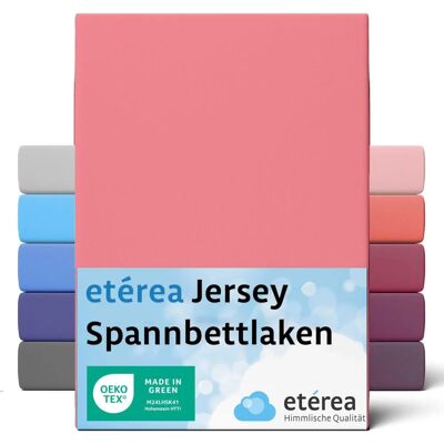 etérea Comfort Jersey Spannbettlaken - 200x220 cm - Rosa etérea Comfort Jersey Spannbettlaken - 200x220 cm - Rosa