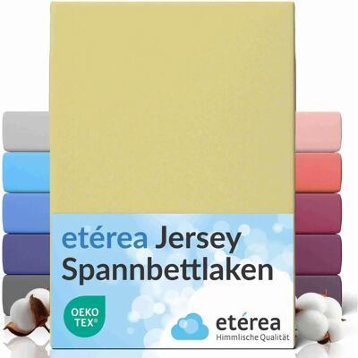 etérea Comfort Jersey Spannbettlaken - 200x220 cm - Betttuch etérea Comfort Jersey Spannbettlaken - 200x220 cm - Betttuch