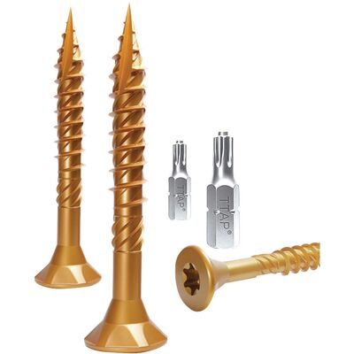 Tornillo E-JET 4.0x40 VG Zincado Amarillo - Tornillo Tornillo E-JET 4.0x40 VG Zincado Amarillo - Tornillo