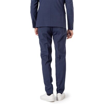 Digel Noah Slim Fit Blaue Wollmischung Hose - Herren Digel Noah Slim Fit Blaue Wollmischung Hose - Herren
