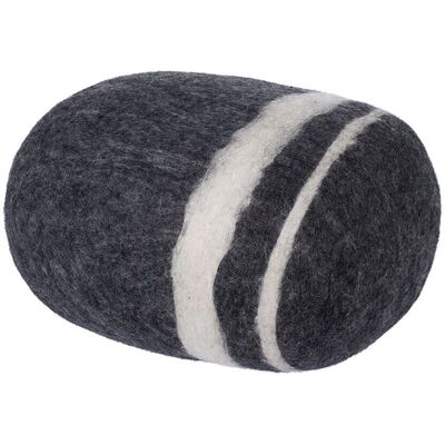 Coussin de galets myfelt Hugo - Gris foncé - Publicité Coussin de galets myfelt Hugo - Gris foncé - Publicité