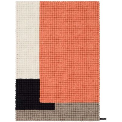 Tapis Cube en Laine myfelt - Géométrique, Multicolore, Fait Main - Publicité Tapis Cube en Laine myfelt - Géométrique, Multicolore, Fait Main - Publicité