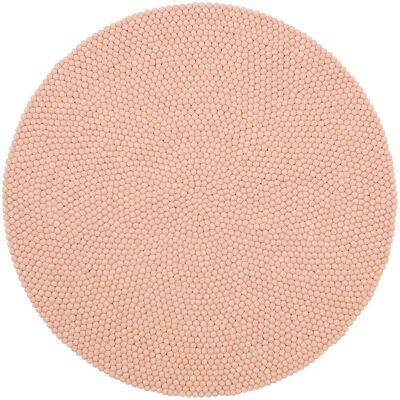 Tapis en laine Merle de myfelt - Rose - Rond - 180cm - Publicité Tapis en laine Merle de myfelt - Rose - Rond - 180cm - Publicité