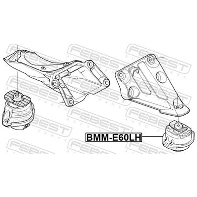 FEBEST BMM-E60LH - Pieza de coche FEBEST BMM-E60LH - Pieza de coche