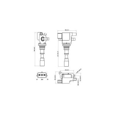 Bobina de encendido FEBEST 12640-010 - Hyundai Terracan, Kia Sorento I Bobina de encendido FEBEST 12640-010 - Hyundai Terracan, Kia Sorento I