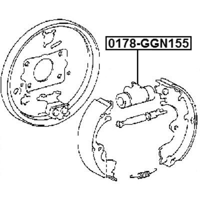 FEBEST 0178-GGN155 Bremseskive - Bremsedel FEBEST 0178-GGN155 Bremseskive - Bremsedel