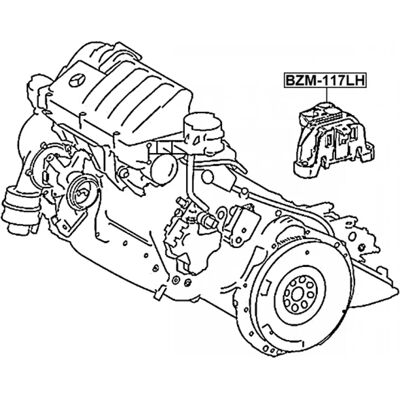 FEBEST BZM-117LH - Pezzo motore FEBEST BZM-117LH - Pezzo motore