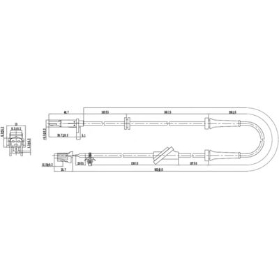 FEBEST 02606-013 - Reifendrehzahlsensor FEBEST 02606-013 - Reifendrehzahlsensor