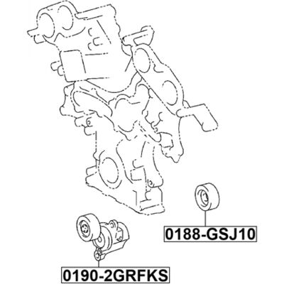 FEBEST 0190-2GRFKS Förstärkt ribbad kilrem - Rem FEBEST 0190-2GRFKS Förstärkt ribbad kilrem - Rem