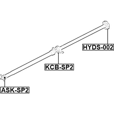 Rulment central FEBEST KCB-SP2 - Numere OEM Hyundai Rulment central FEBEST KCB-SP2 - Numere OEM Hyundai