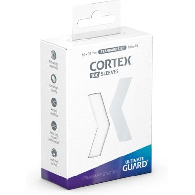 Protège-cartes blanc Ultimate Guard UGD011146 - Taille standard - Accessoire jeu - Publicité Protège-cartes blanc Ultimate Guard UGD011146 - Taille standard - Accessoire jeu - Publicité
