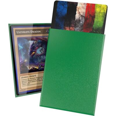 Protèges-cartes verts Ultimate Guard Cortex - Taille japonaise - Publicité Protèges-cartes verts Ultimate Guard Cortex - Taille japonaise - Publicité