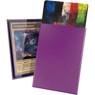 Protèges-cartes Cortex Violet d'Ultimate Guard - Taille japonaise - 60 pièces - Publicité Protèges-cartes Cortex Violet d'Ultimate Guard - Taille japonaise - 60 pièces - Publicité