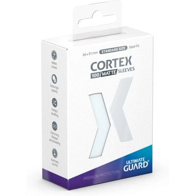 Protège-cartes Ultimate Guard Cortex 100 pièces - Protège-cartes transparent - Type de carte Protège-cartes Ultimate Guard Cortex 100 pièces - Protège-cartes transparent - Type de carte