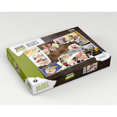 heo Games Xaver Mayer Landau Pfalz Puzzle - 1000 Pièces heo Games Xaver Mayer Landau Pfalz Puzzle - 1000 Pièces
