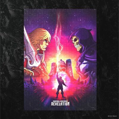 Puzzle Masters of the Universe: Revelation He-Man Skeletor - 1000 pièces - Publicité Puzzle Masters of the Universe: Revelation He-Man Skeletor - 1000 pièces - Publicité