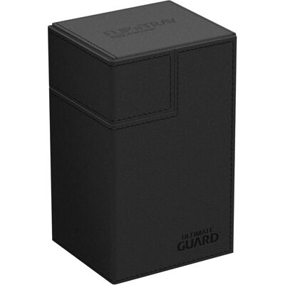 Ultimate Guard Black XenoSkin Deck Box - 80+ Capacity Ultimate Guard Black XenoSkin Deck Box - 80+ Capacity