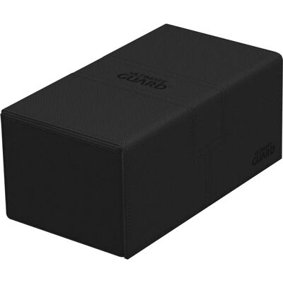 Ultimate Guard Twin Flip'n'Tray - Boîte noire pour decks Ultimate Guard Twin Flip'n'Tray - Boîte noire pour decks