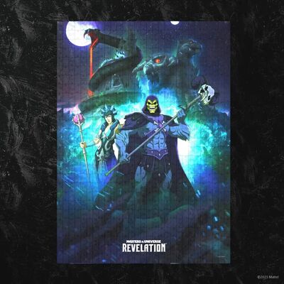 heo Jeux Masters de l'Univers : Révélation Puzzle Skeletor et Evil-Lyn (1000 pièces) - Publicité heo Jeux Masters de l'Univers : Révélation Puzzle Skeletor et Evil-Lyn (1000 pièces) - Publicité