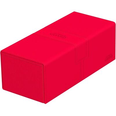 Ultimate Guard Twin Flip`n`Tray 266+ Xenoskin Rot - Zubehör für Karten Ultimate Guard Twin Flip`n`Tray 266+ Xenoskin Rot - Zubehör für Karten