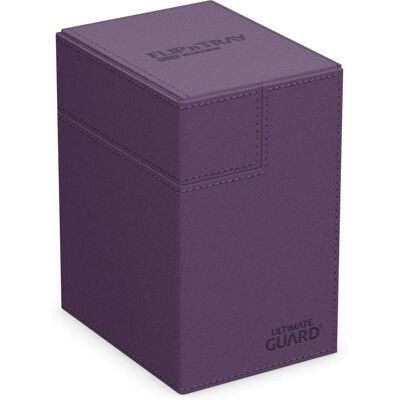 Ultimate Guard Purple Flip'n'Tray 133+ Card Deck Box Ultimate Guard Purple Flip'n'Tray 133+ Card Deck Box